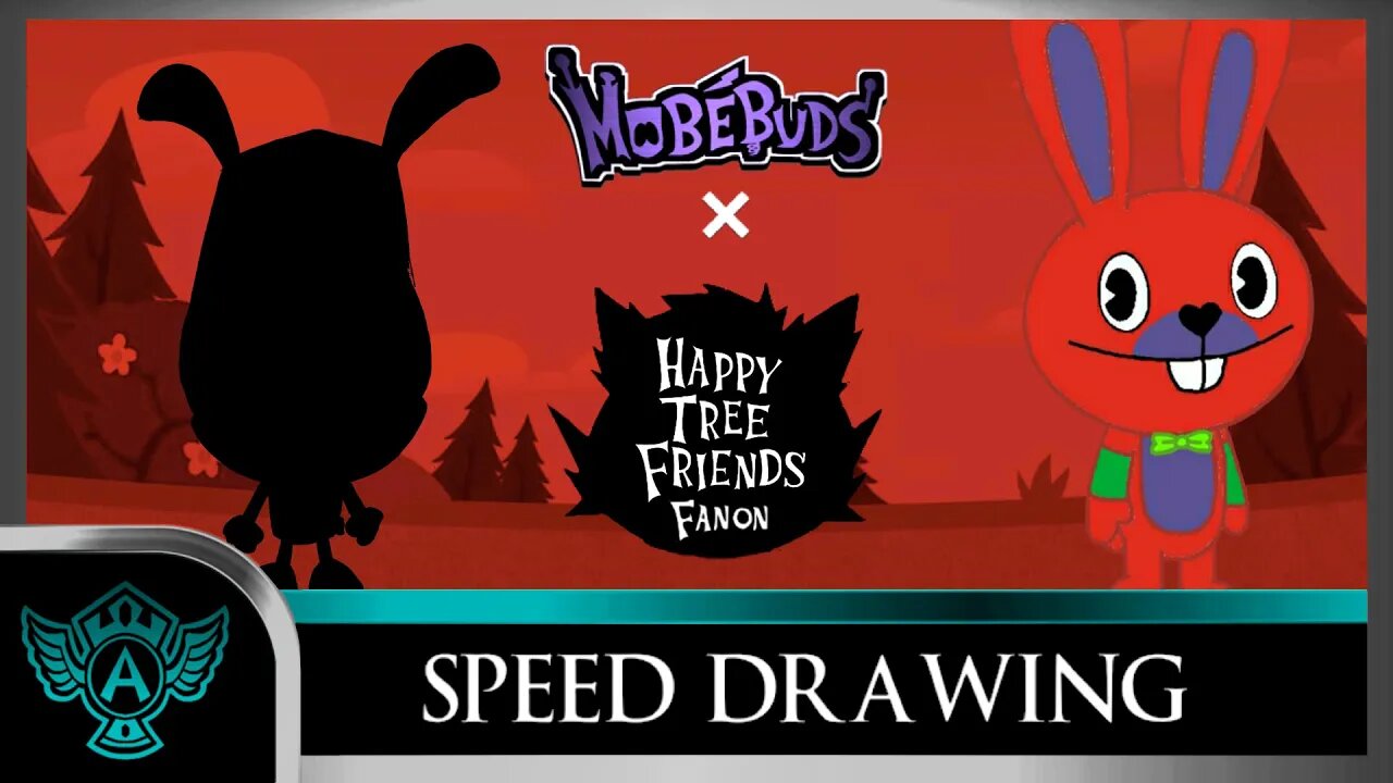 Speed Drawing: Happy Tree Friends Fanon - Bennie | Mobebuds Style