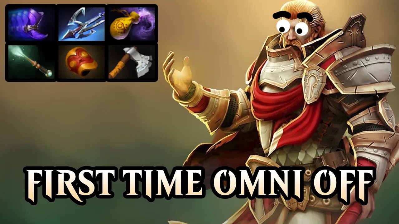 First Time Omniknight Offlane ✝ Ranked Gameplay 👍