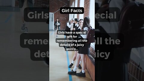 Girl Fact! Gossips... #girlfacts #shorts