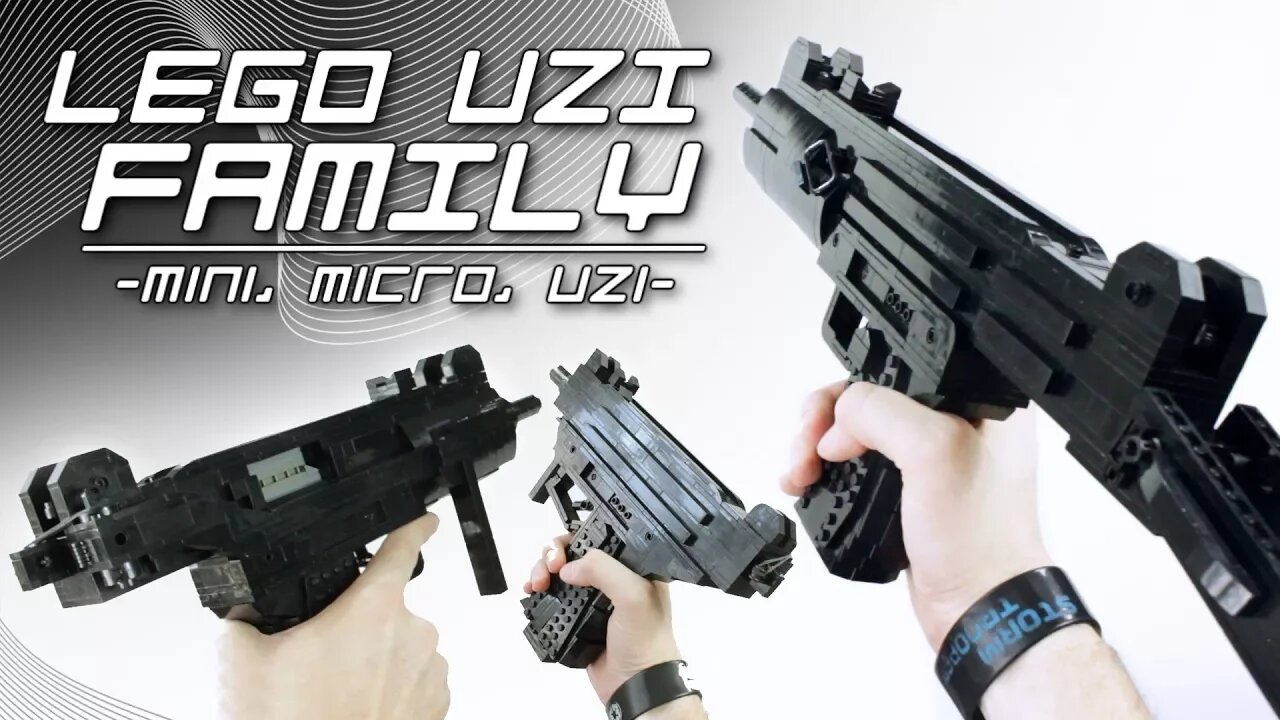 LEGO Uzi Family (Uzi, Mini-Uzi, Micro-Uzi) 3-in-1 Special