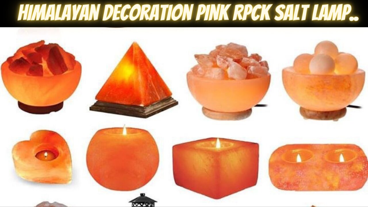 Himalayan Decoration Pink Salt Lamp..