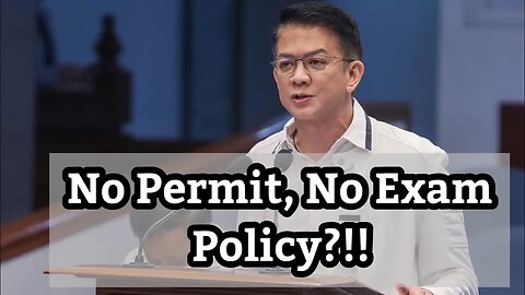 Sen. Chiz Scudero Tinalakay ang Issue sa No Permit, No Exam Policy ng mga Paaralan!!