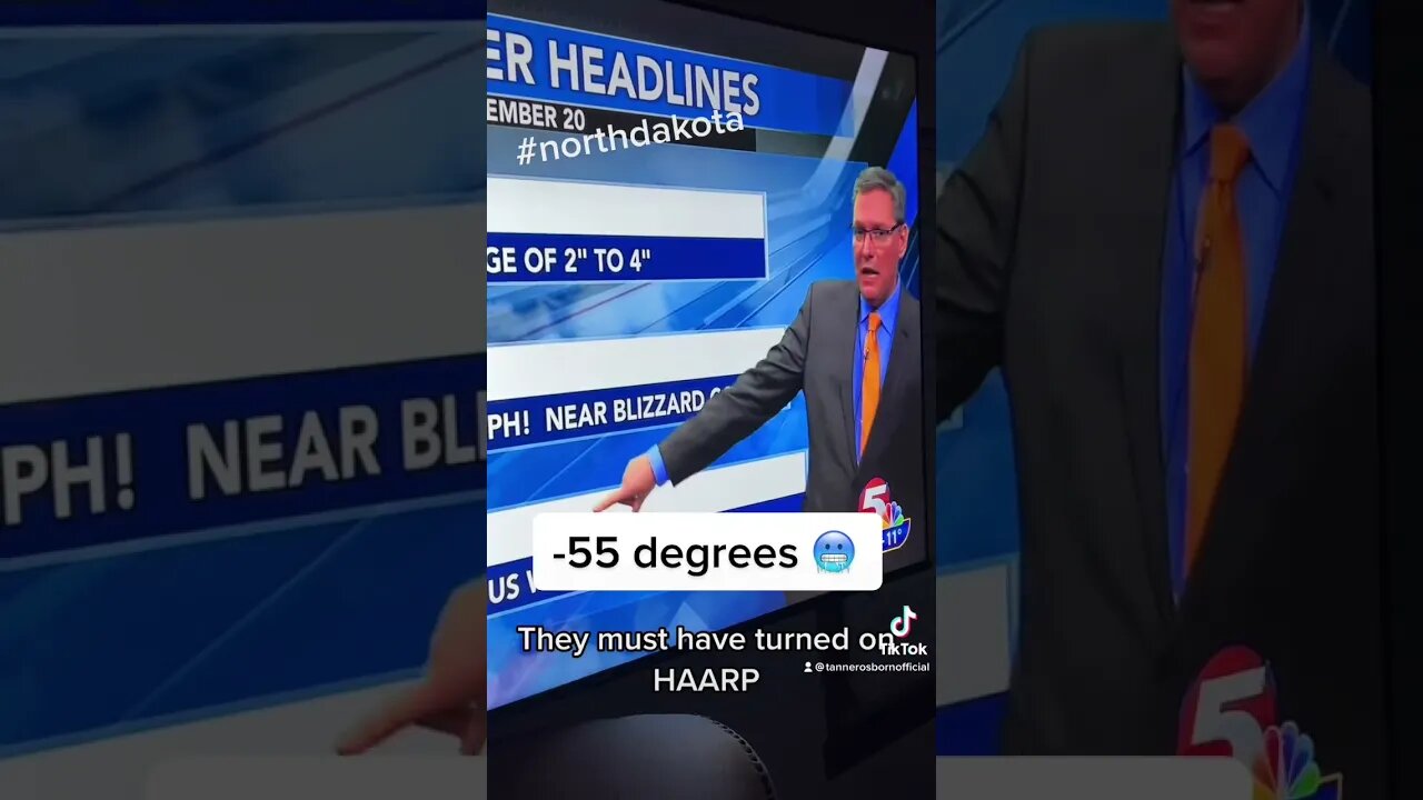 -55 degrees in north dakotaaaa