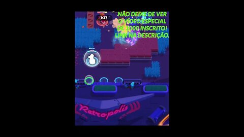 CONVITE ESPECIAL DE 1000 INSCRITOS #3 - BRAWL STARS #203 #SHORTS