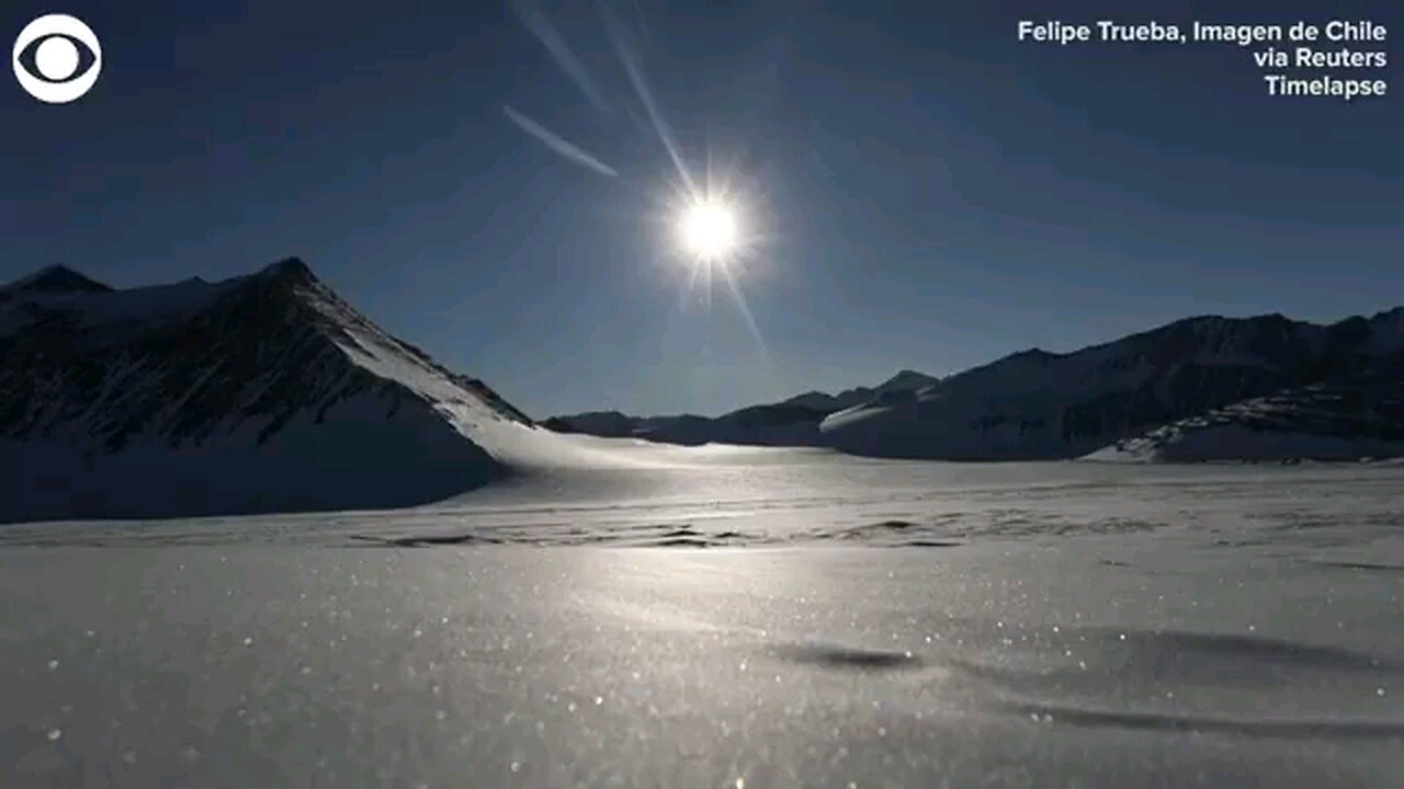 eclipse allegedly in Antarctica