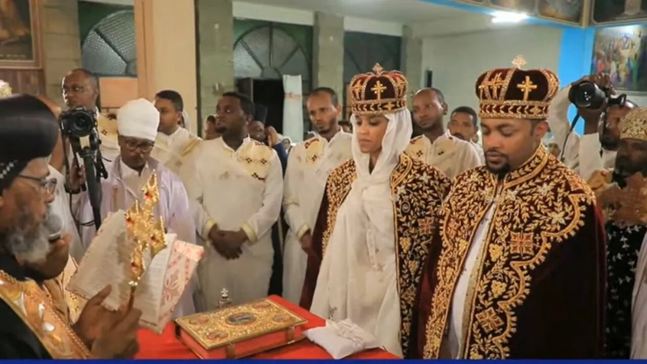 ዲ/ን ሄኖክ ኃይሌ እና ሣምራዊት ስርዓተ ተክሊል