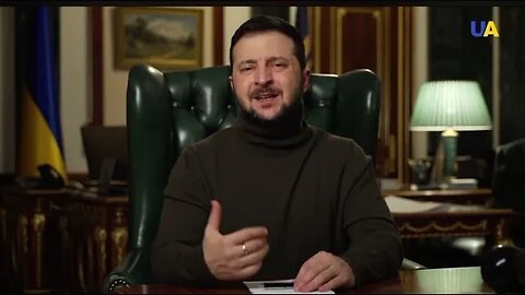 Address from Ukrainian president Volodymyr Zelenskyy