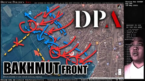 [ Bakhmut Front ] "LAST LINE OF DEFENSE" COLLAPSED; Khromove Road closed; entire Citadel has fallen