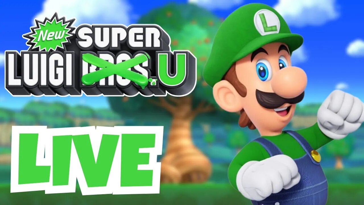 🔴 LUIGI & NABBIT Go on an Adventure | New Super Luigi U Co Op