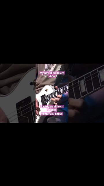 12 yo |Vecna saving guitar solo #shorts #shreds #guitarsolo