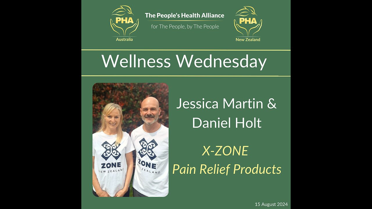 Wellness Wednesday Jess from X-Zone on their natural pain relief products