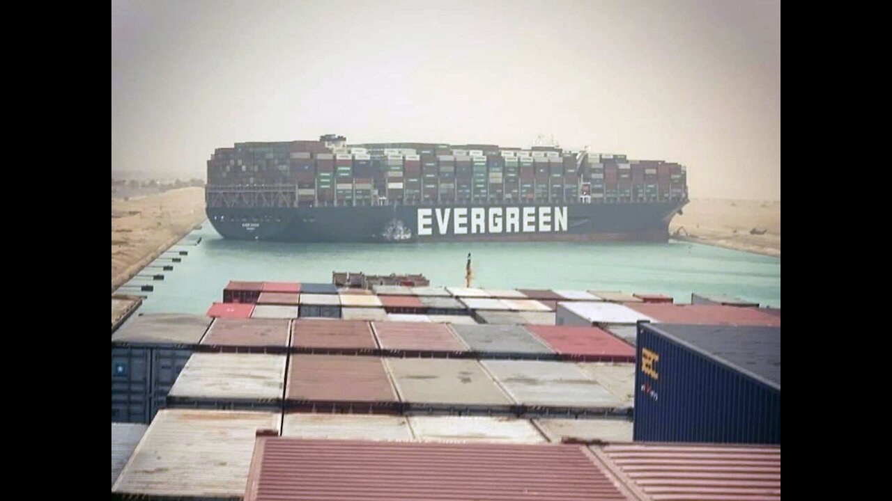 Is HILLARY CLINTON Linked to the SUEZ CANAL Evergreen Ship? (2021)