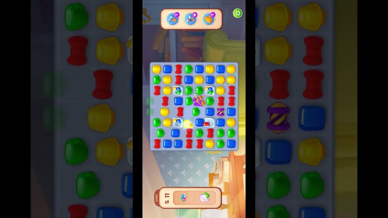 Shorts Playrix Homescapes Gameplay Walkthrough Level 12585