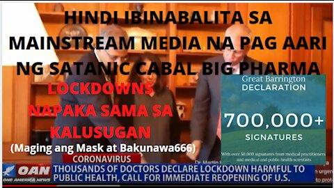 35,000 Doctors/ Scientists declare L0CKD0WN Harmful to Public Health, call for reopening of U S 👍👨‍💻