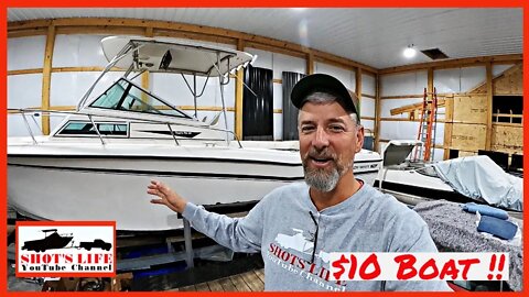 $10 Boat | EPS47 | Fiberglass and a Drone Ride | Shots Life