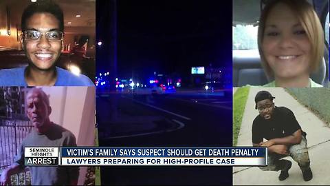 Victim's family says suspect should get death penalty