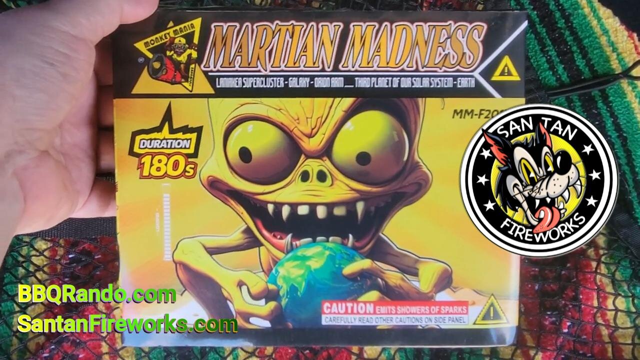 Martian Madness - Monkey Mania Fireworks