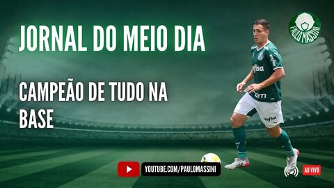 JORNAL DO MEIO-DIA - AO VIVO! BASE DO PALMEIRAS TEVE ANO HISTÓRICO