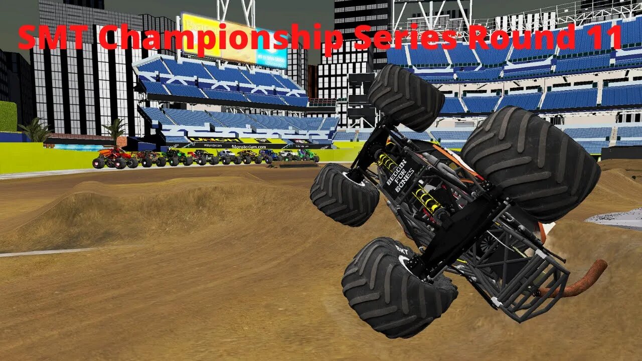 SMT Championship Series Round 11 BeamNG.Drive Monster Jam #BeamNGDriveMonsterJam
