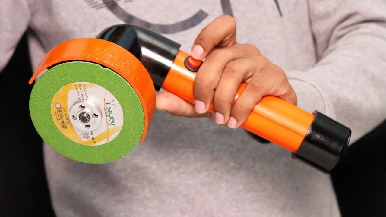 How to Make Angle Grinder - Easy