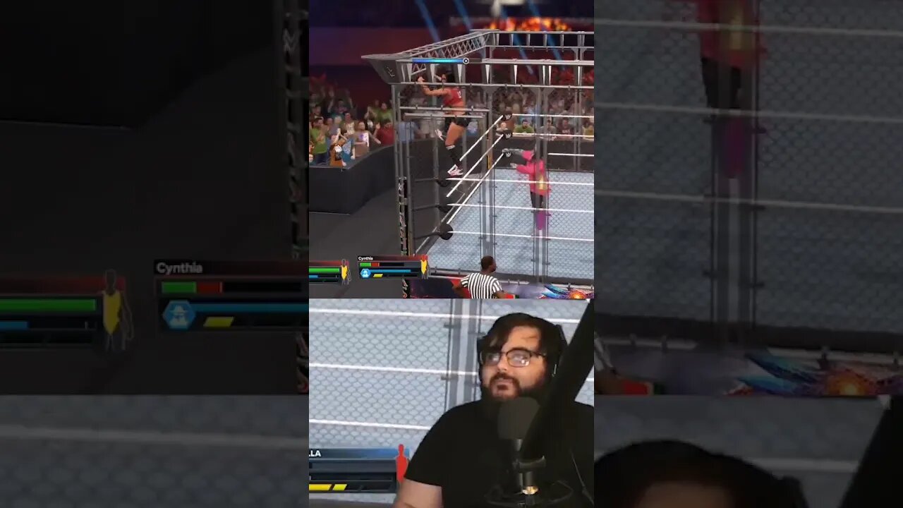 Nikki Bella Flips Out On Me #shorts #wwe2k23