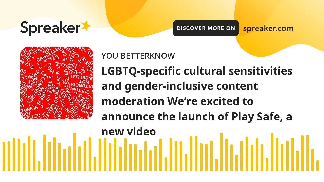 LGBTQ-specific cultural sensitivities and gender-inclusive content moderation We’re excited to annou