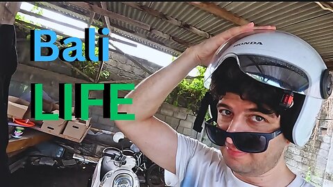 random day in Bali - Biking - visiting local market and street food