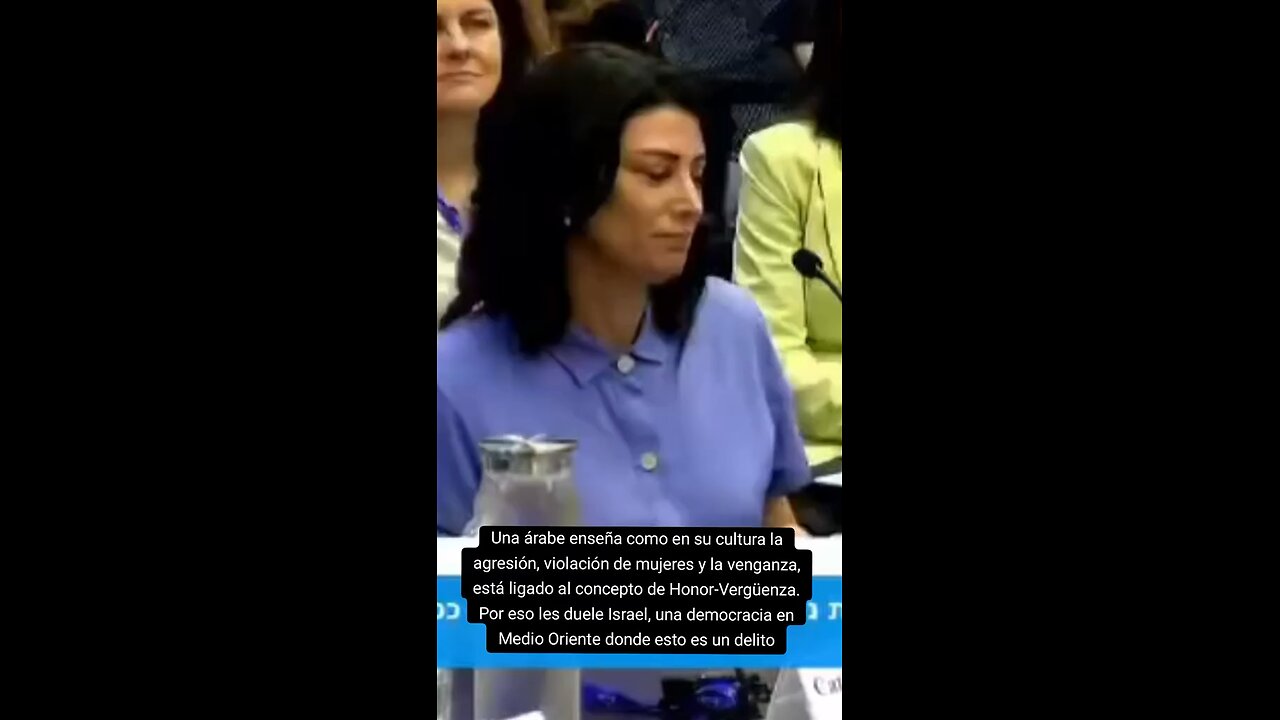 Arabic woman supports Israel
