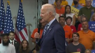 Biden Goes On A Racist Rant Off Script