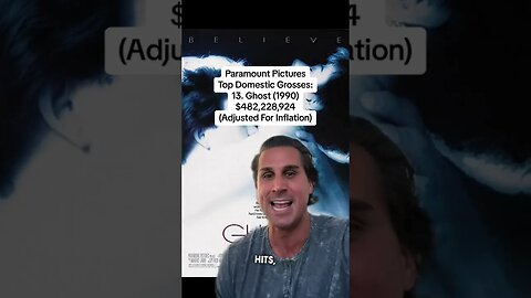 GHOST WAS A BOX OFFICE SMASH! #shorts