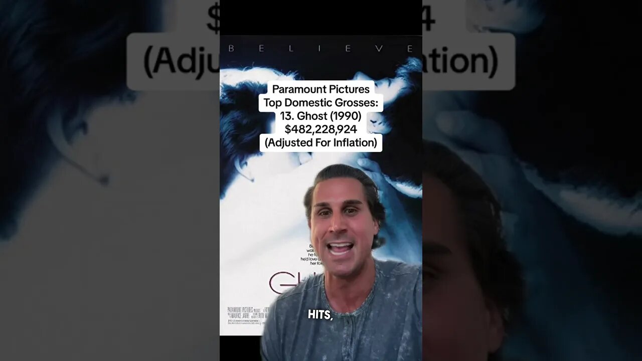 GHOST WAS A BOX OFFICE SMASH! #shorts