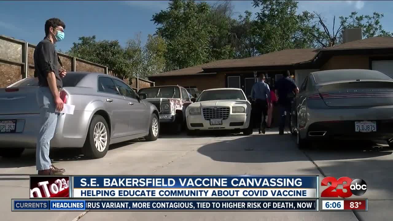 S.E. Bakersfield Vaccine Canvassing