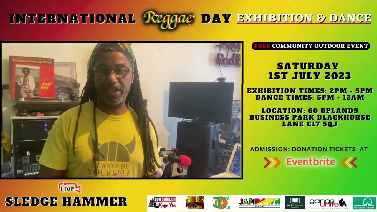 Sound System & Reggae Exhibition and Dance Live Music Event