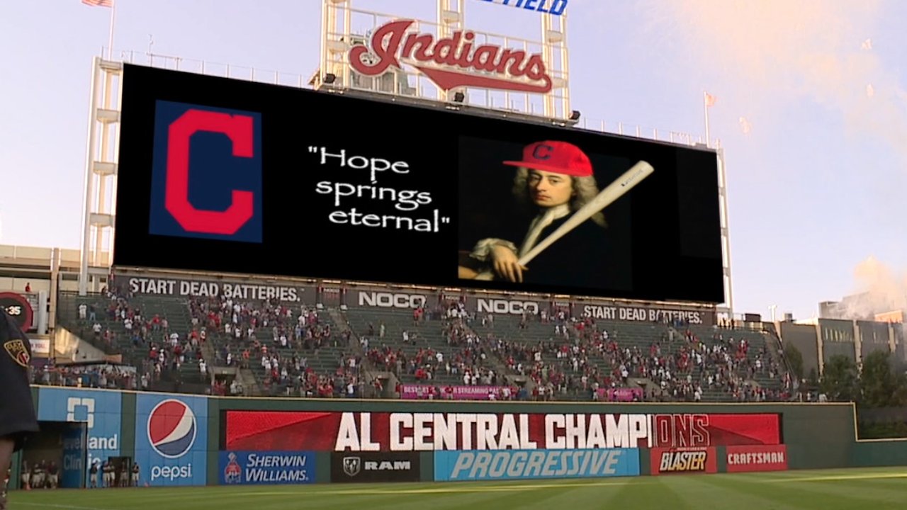 Celebrating the opening of the Cleveland Indians 2019 season in rhyme