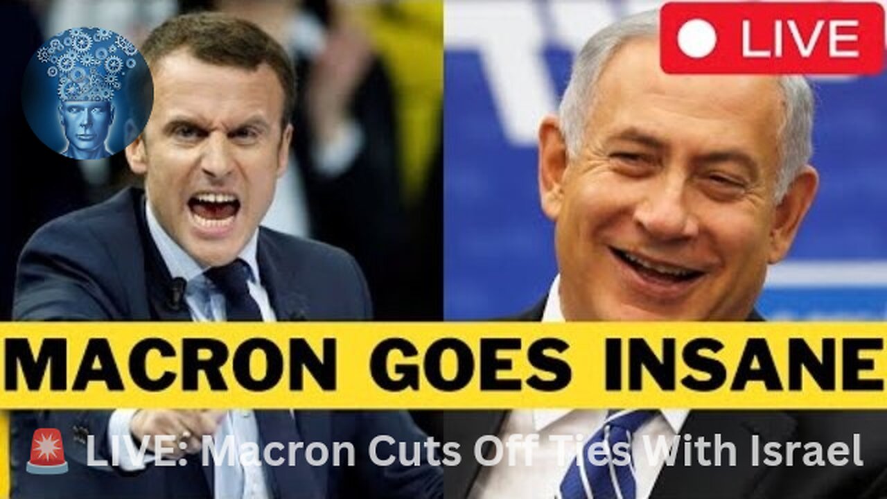 🚨 LIVE: Macron Cuts Off Ties With Israel