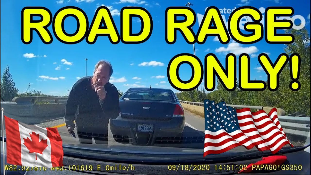 BEST OF ROAD RAGE | Mad Drivers, Brake Check, Instant Karma, Crashes, Karens on Dashcam USA | Canada