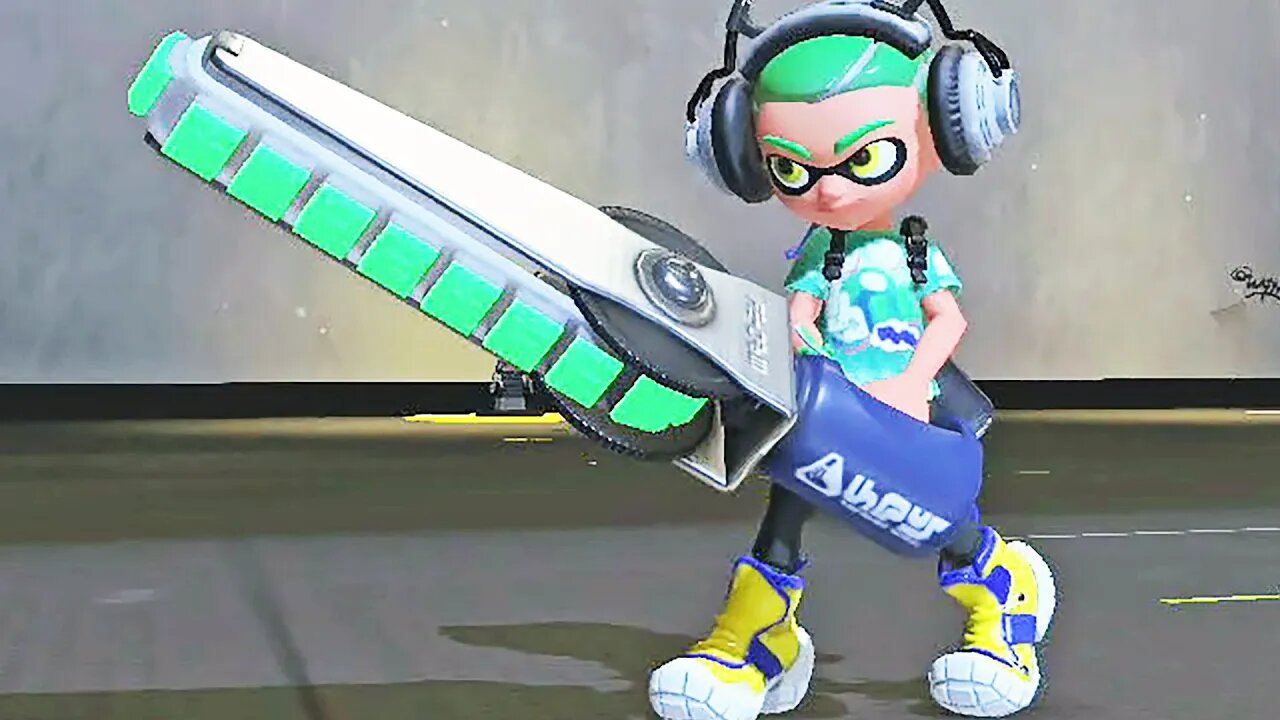 Splatoon 3: Espada Carimbo no Último Dia de Splatfest