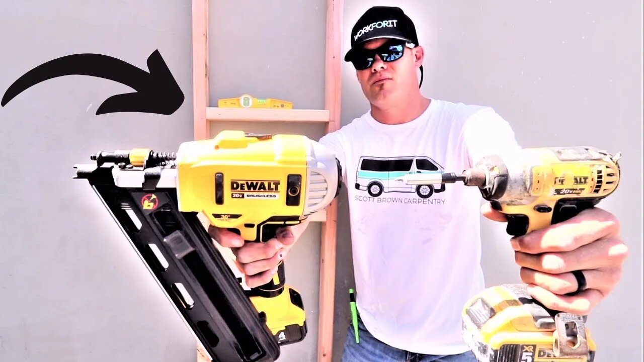 Dewalt 20v Framing Nailer for FAST FRAMING!