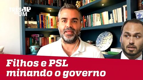 #CarlosAndreazza: Filhos e PSL minando o governo Bolsonaro