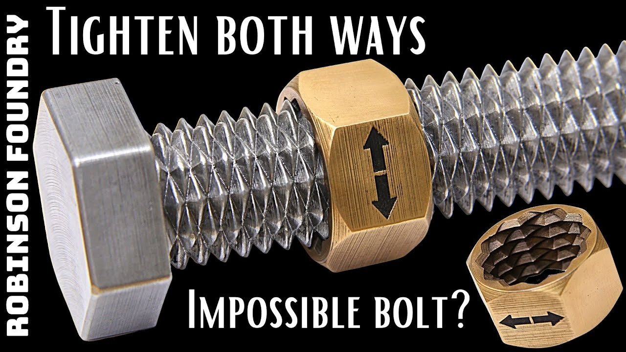 Making a bolt with double threads - DOES IT WORK? - Lost PLA metal casting - 3d print to solid metal