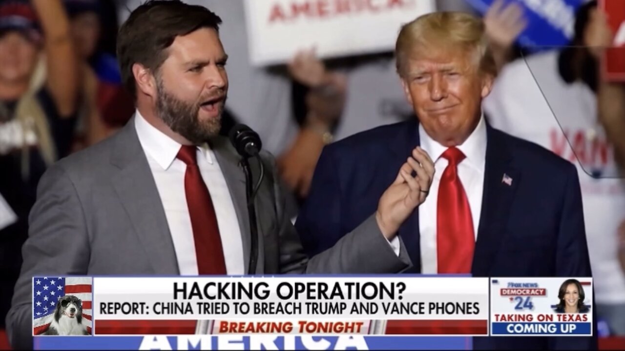 Chinese hackers tried to breach Trump and Vance phones (10/25/24)