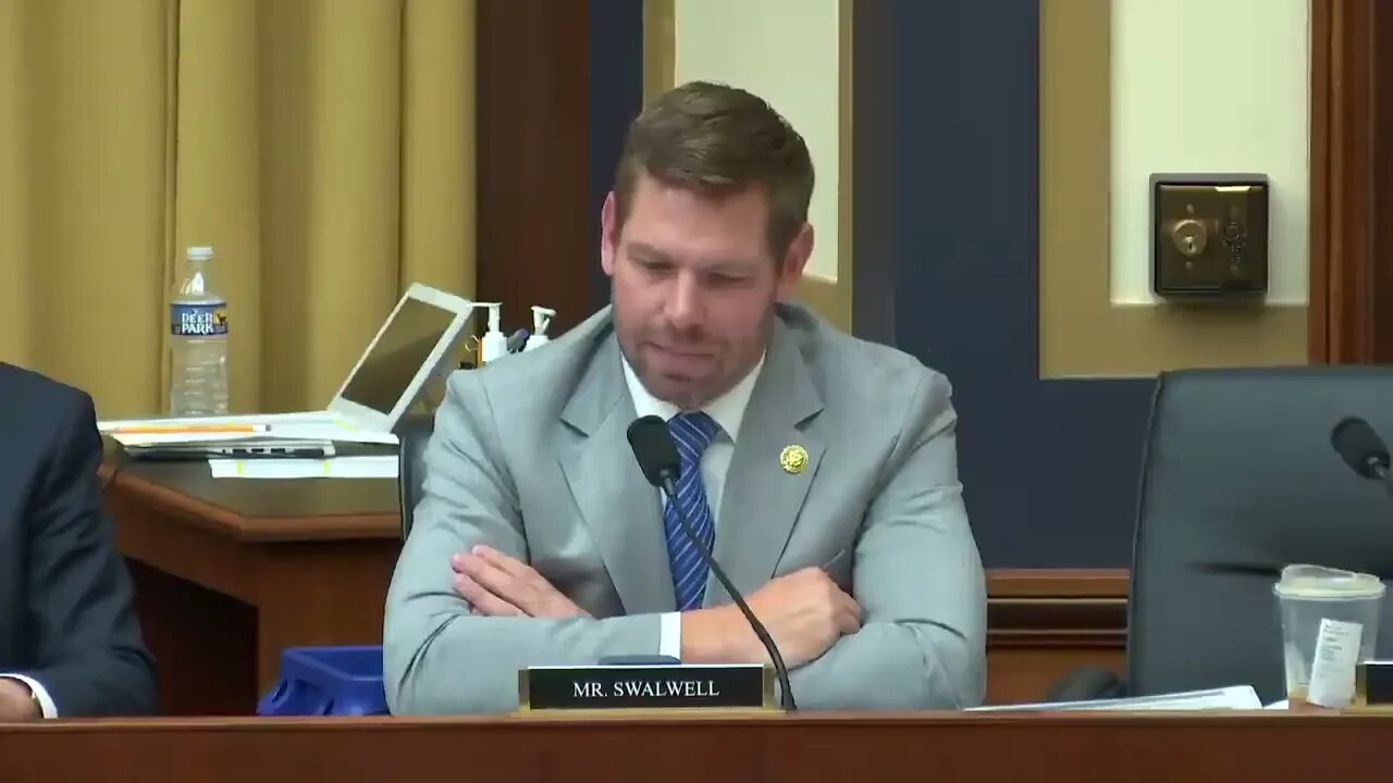 Democrat Eric Swalwell Unironically Asks Special Counsel John Durham About Sharing Info With Spies