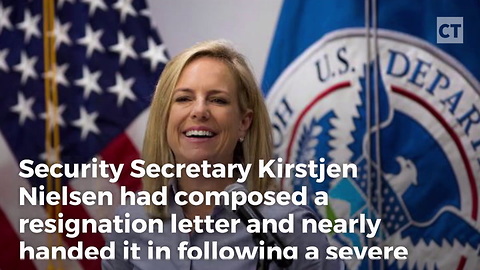 Trump Hit DHS Sec. So Hard on Illegals That She Wrote Resignation Letter