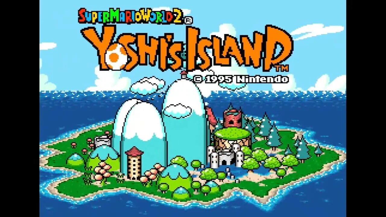 Yoshi's Island (Happiest Game Ever!) Let's Play! #1