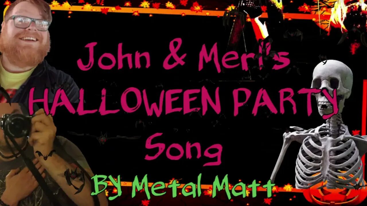 "HALLOWEEN PARTY" Song by @Metal Matt for John H Shelton (Spooky Halloween Music)👻🎃💀