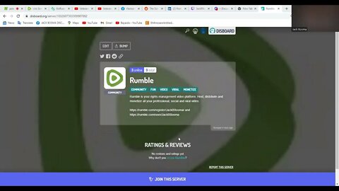 Are You A Rumble Discord Server Member?