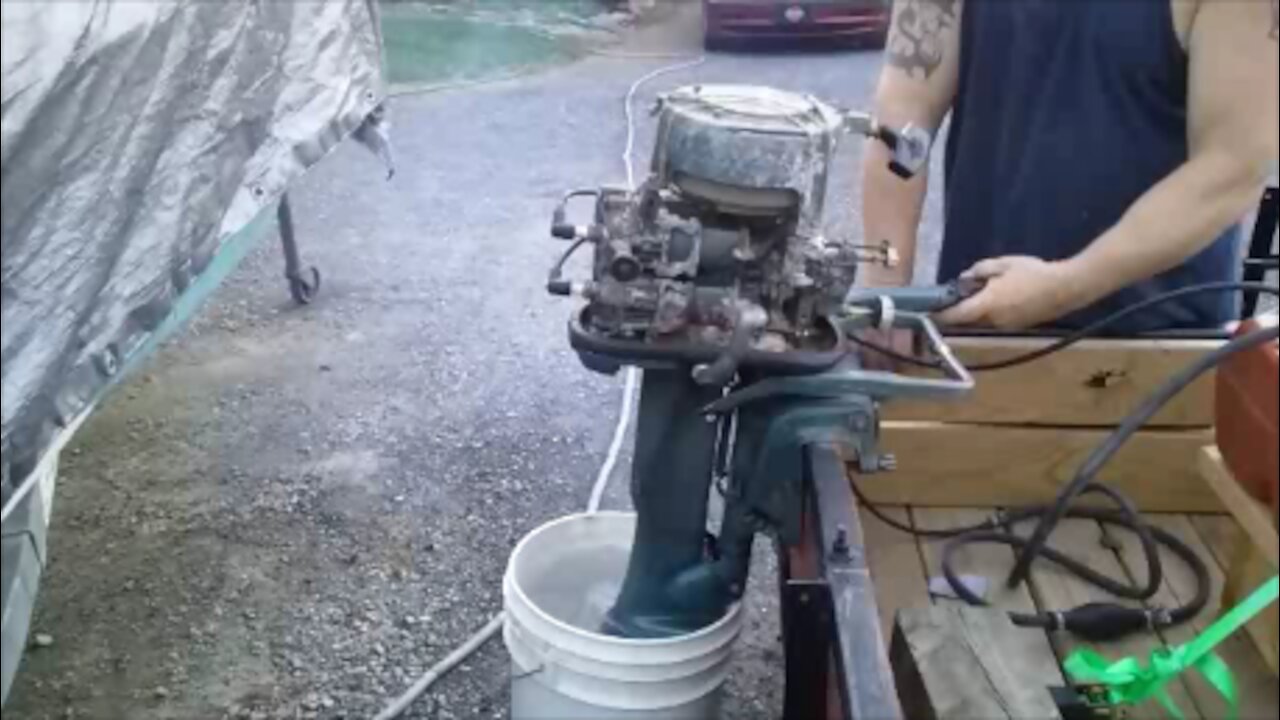 1955 Evinrude 7.5 HP Outboard Motor