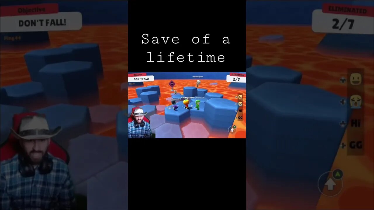 Save of a lifetime #stumbleguys #stumbleguyslive #stumbleguysvideos