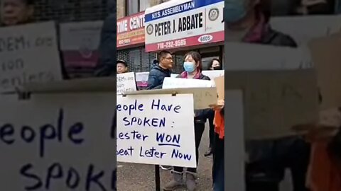 Preview- @lestercforny @LesterforNY Must Be Seated Press Conference 12/6/22 Outside Peter Abbate Jr