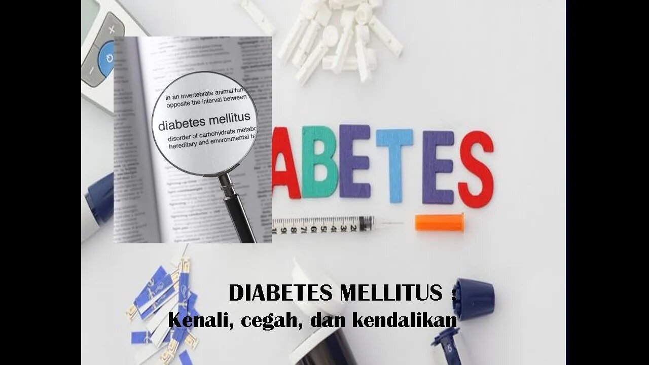 diabetes militus (penyakit gula) caused, treatment and symptoms #diabetes